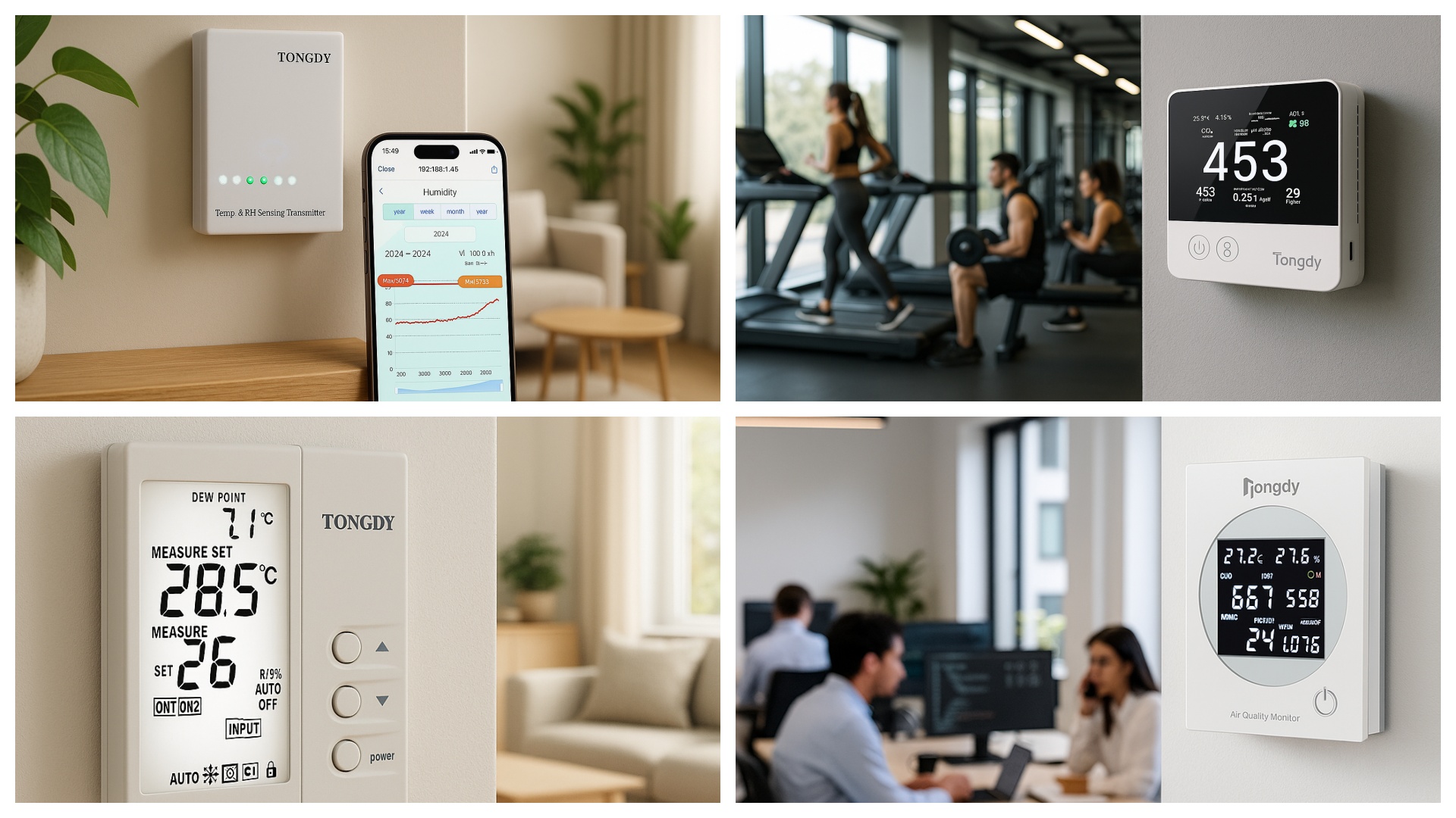 Tongdy air quality monitors