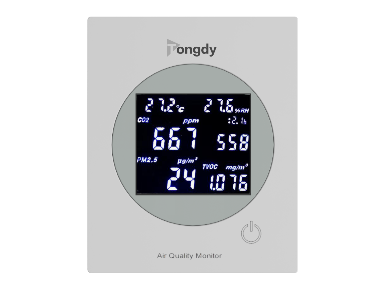 Ozone & In-wall Air Quality Monitor with Relay Output