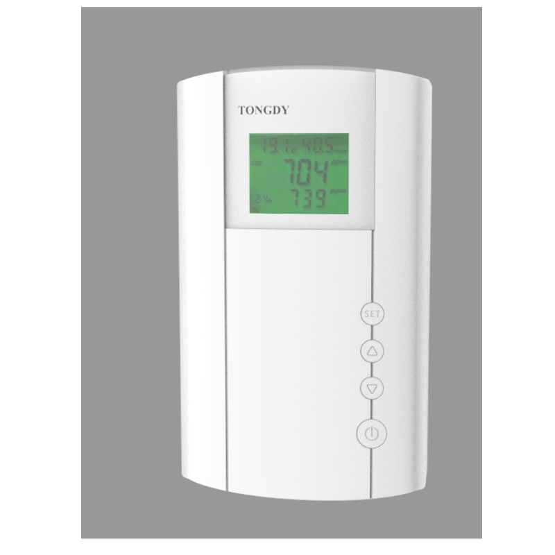 CO2 Monitor and Controller in Temp.& RH or VOC Option