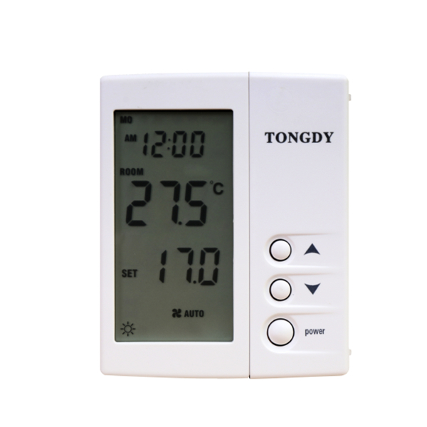 Floor heating thermostat with standard programmable