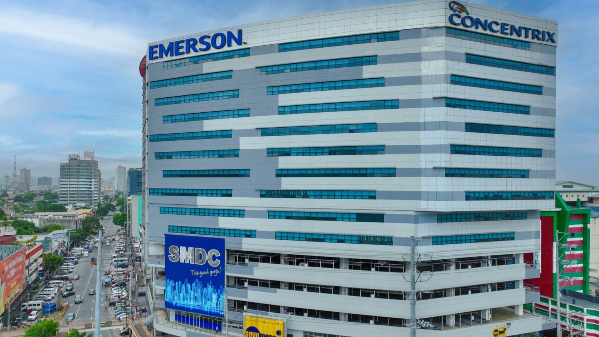 SM Cyber West Parking Garage CO Monitoring System