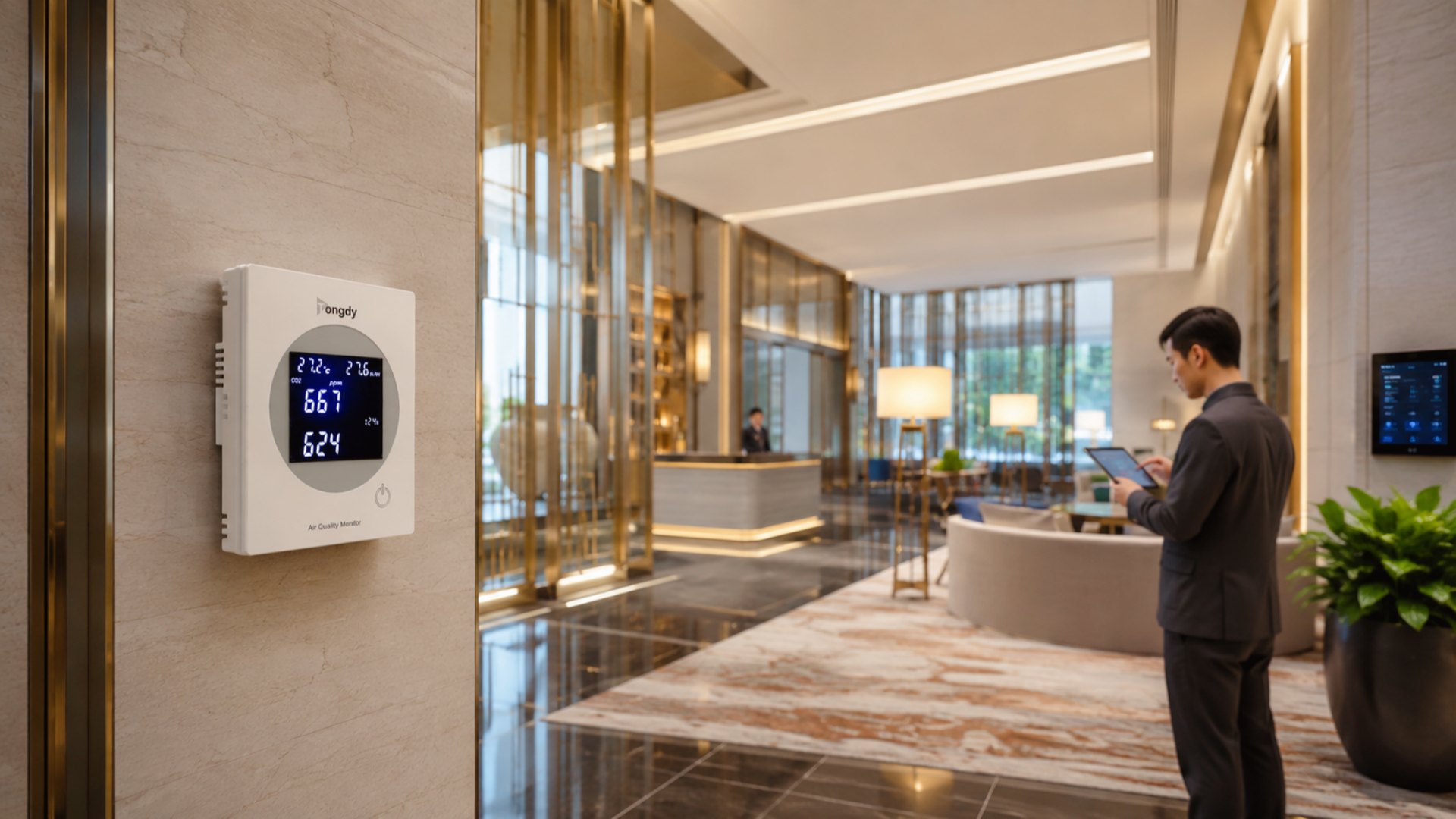 The Bauhinia Hotel Hong Kong Deploys Tongdy EM21 IAQ Monitors